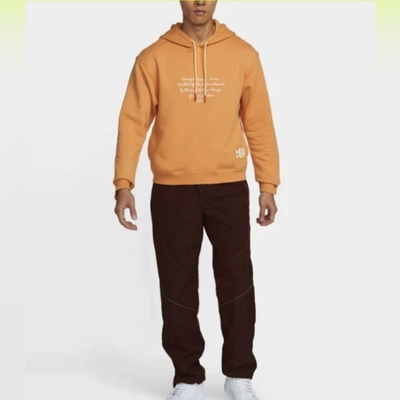 Air Jordan x Maison Chateau Rouge Crossover Hoodie 'Orange - Picture 3 of 5